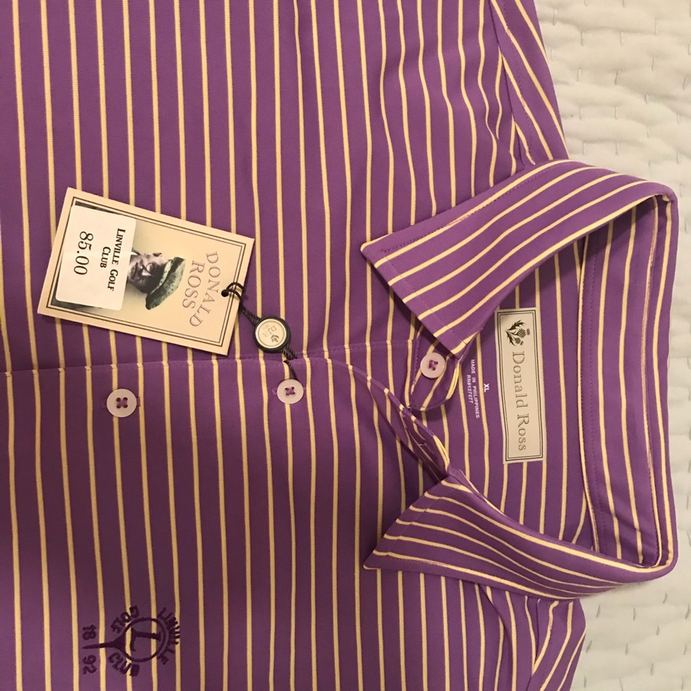 Donald Ross XL collard shirt